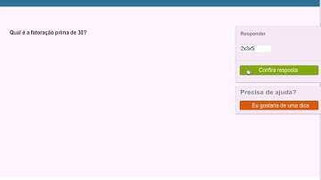 Exercícios de fatoração em números primos