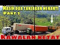 SPORT JANTUNG! KAWALAN KETAT SAMPAI ATAS DETIK-DETIK TRUK VOLVO FMX MELEWATI TANJAKAN EKSTRIM