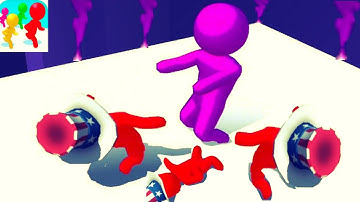 Color Run stickman 3D Max Level Gameplay Walkthrough part-43