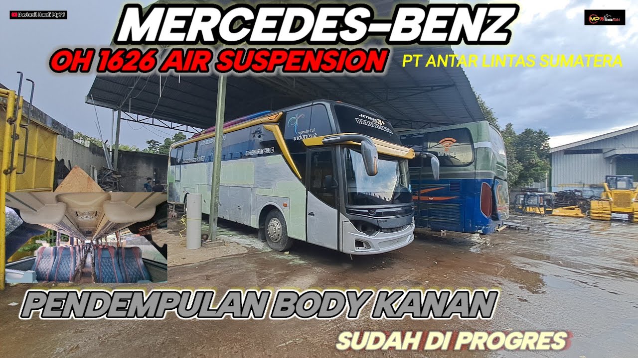 MERCEDES-BENZ OH 1626 AIR SUSPENSION ..SUDAH PROSES PENDEMPULAN...!!