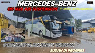 MERCEDES-BENZ OH 1626 AIR SUSPENSION ..SUDAH PROSES PENDEMPULAN...!!
