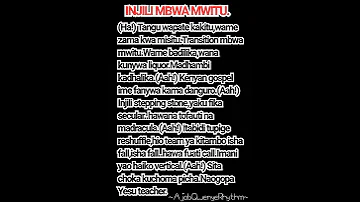 INJILI MBWA MWITU LYRICS 