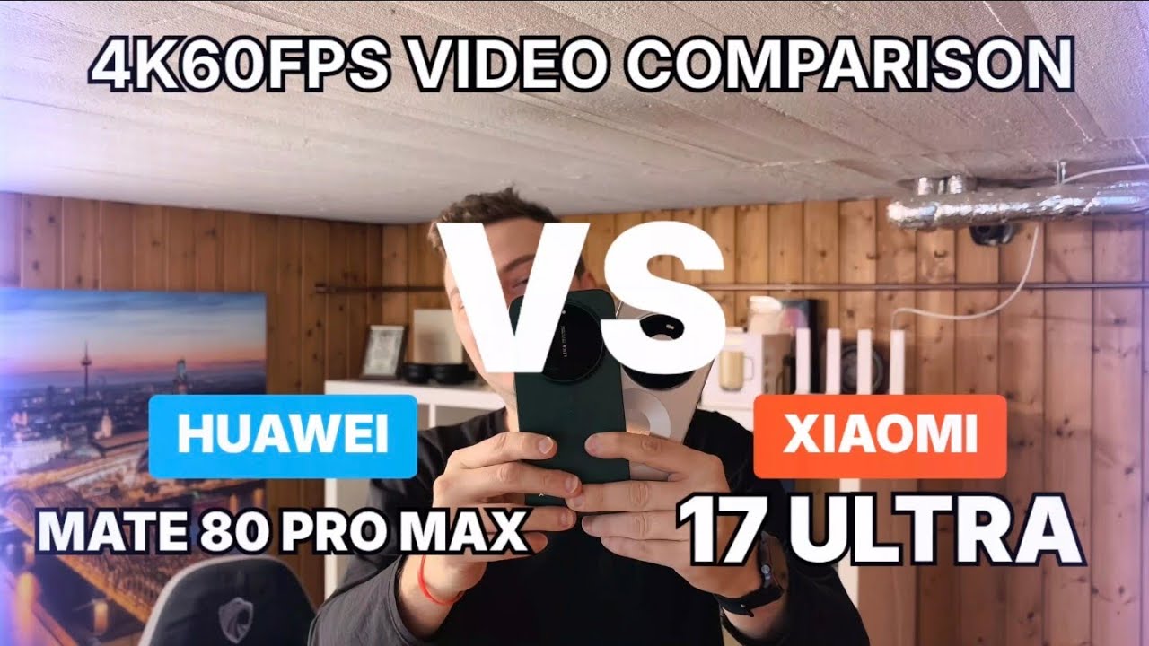 Huawei Mate 80 Pro Max vs Xiaomi 17 Ultra: The Ultimate 4K 60fps Camera Test! 📸
