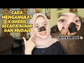 CARA MENGHILANGKAN KOMEDO SECARA ALAMI DAN CEPAT  - DIY PORE PACK | indri meiliana