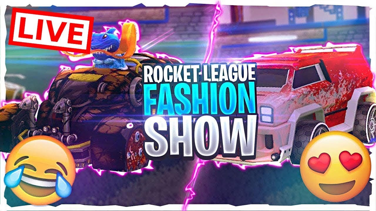 🔴ROCKET LEAGUE FASHION SHOW COMPETITION // DRIP OR DROP LIVE // ROCKET LEAGUE