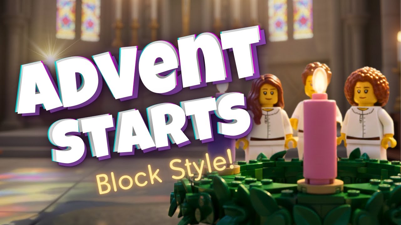 Advent Starts | Catholic LEGO-Style Lesson for Kids (Jesse Tree, Candles & More!)