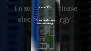 Capacitor Basics | Why It’s Used in Circuits ⚡ #shorts #electrical  #industrialautomation