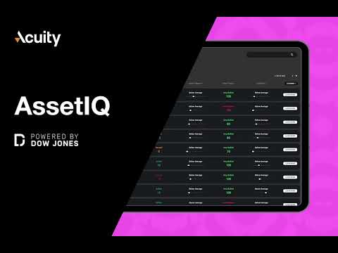 AssetIQ - video from Signal Centre