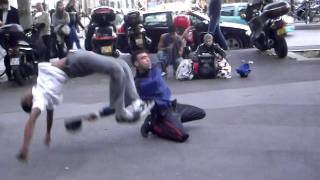 Dances on the streets of Paris