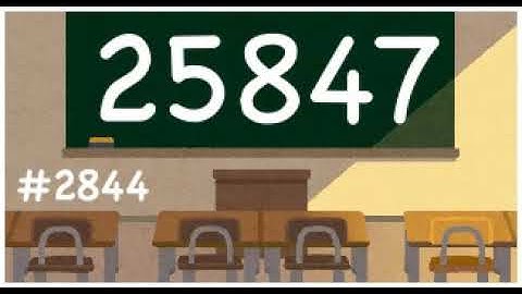 Count up 2801st to 2900th prime numbers! 1st channel.