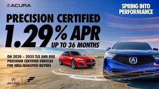 1.29% APR on Acura TLX & RDX! Limited Time Offer at Acura of Fremont