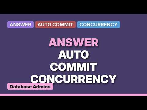 Databases: Will Postgresql statements execute synchronously if autocommit=true?