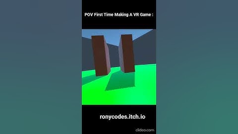 i made a vr game #gorillatag #vrgames #gamedev