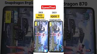 Neo 7Pro vs iQOO 7 SpeedTest OMG 