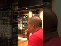 Paul T. Riddle of the Original Marshall Tucker Band and Oteil Burbridge workin out a part