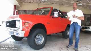 1972 Chevrolet Blazer for sale with test drive, driving sounds, and walk through video