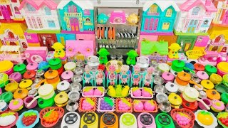 7:38 Mini Kitchen Set Collection for Kids 🏠 Cute Doll House & Cooking Toys | Unboxing Dolls 🎎 Toys