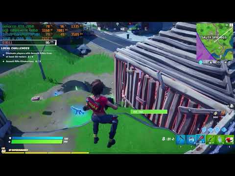 Laptop Gaming Lenovo Legion Y540 RTX2060 - Fortnite Gameplay & FPS