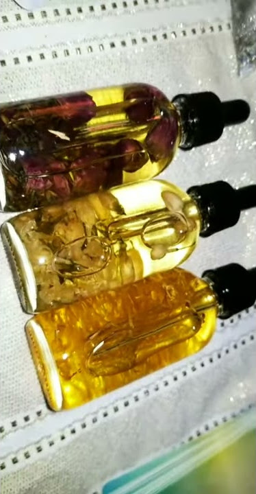 Botanical Infused Glaze Elixer Oil for Face and body