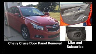 Chevrolet Cruze Door Panel Removal