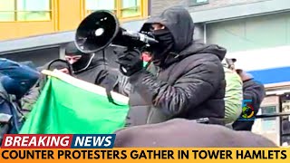 Download Lagu COUNTER PROTESTERS SAY THEY 'STAND THEIR GROUND' AND GATHER IN TOWER HAMLETS MP3 Download Lagu COUNTER PROTESTERS SAY THEY 'STAND THEIR GROUND' AND GATHER IN TOWER HAMLETS MP3