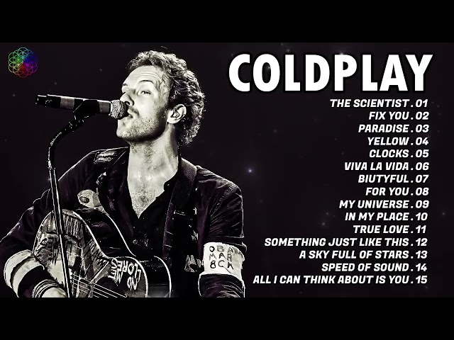 Coldplay Greatest Hits Full Album  Coldplay Best Playlist  Top 15 Songs class=