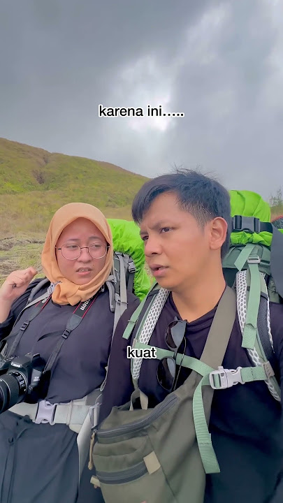 Siapa yang terharu juga kalau nyampe puncak Rinjani? 🥹✨#rinjani #rinjanimountain #gunungrinjani
