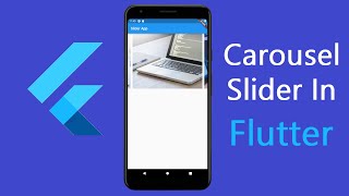 How To Make Carousel Slider In Flutter | Flutter UI Design Tutorial