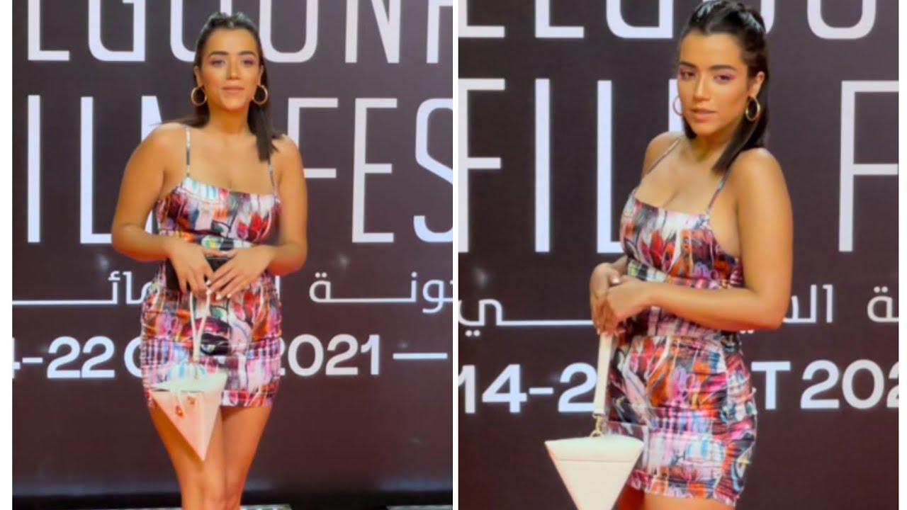 اجرا فستان في اليوم الرابع من مهرجان الجونة السينمائي gff21