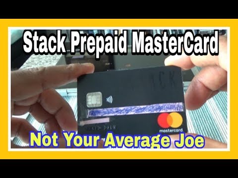 Stack Prepaid Mastercard Unboxing Review Non Affiliated Honest Youtube