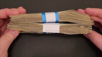 $100 VOLLEDIGE BAND ZOEKEN naar foutieve dollarbiljetten en vreemde serienummers