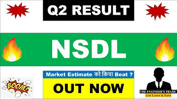 NSDL Q2 Results 2026 | NSDL Results Today | NSDL Share Latest News | NSDL Vs CDSL