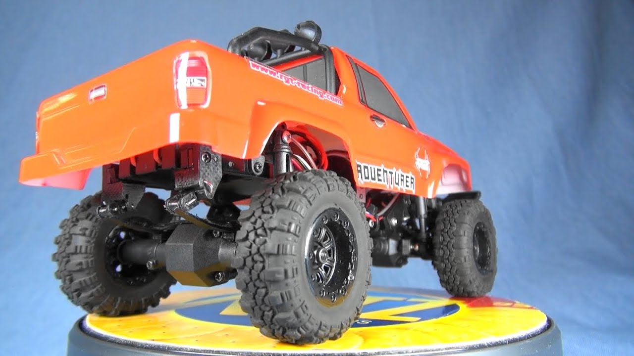 1/24 RCクローラー RGT ADVENTURER リーフスプリング化 - YouTube