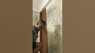 Thi công tấm nhựa ốp tường nano cải tạo tường nhà cũ ẩm mốc | Tấm ốp tường nano | Lê Hạ Haroma