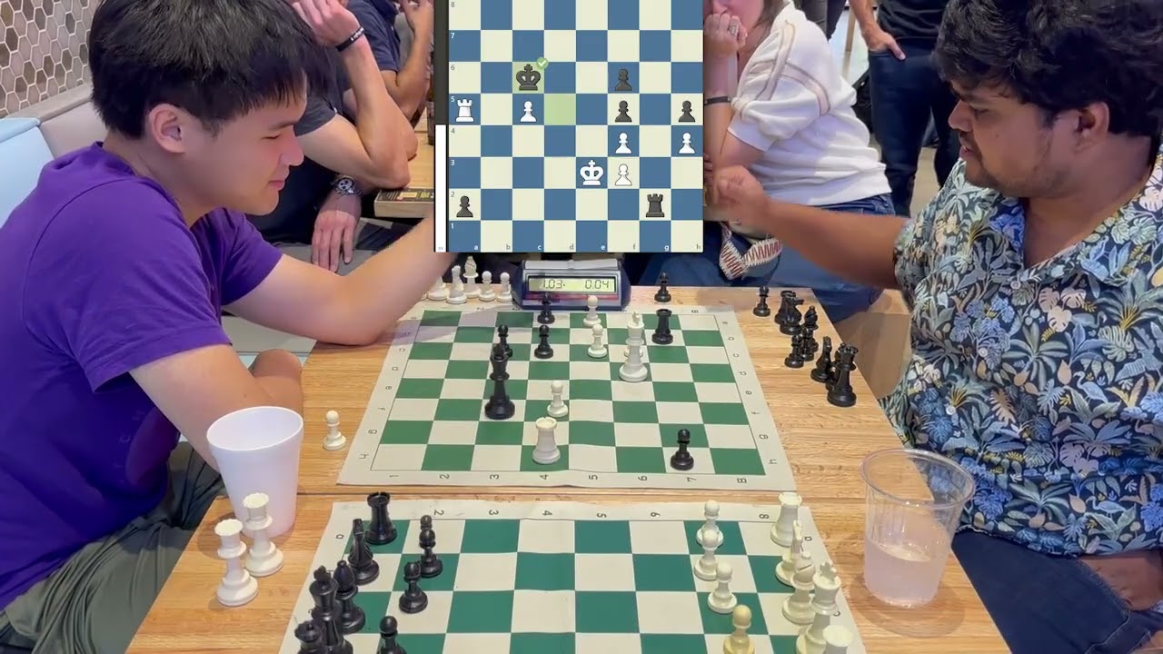 INSANE ROOK ENDGAME FIGHT!! GM Awonder Liang vs IM Gauri Shankar