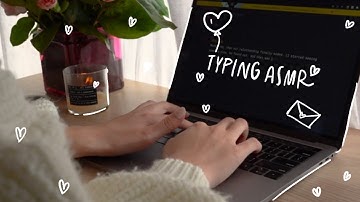 asmr keyboard typing // macbook pro (no talking)