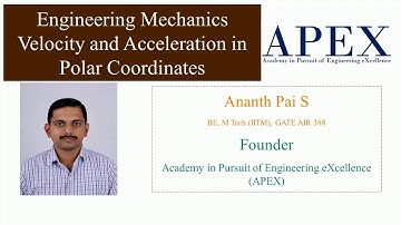 Velocity and acceleration in polar coordinate-Angular, radial, Centripetal and Coriolis acceleration
