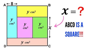 Can you find the side length X? | (Step-by-step explanation) | #math #maths #geometry