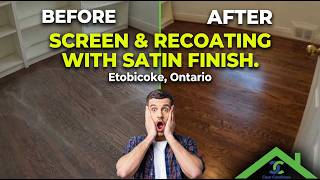 Incredible Screen &amp; Recoating Transformation in Etobicoke | Before &amp; After Results
