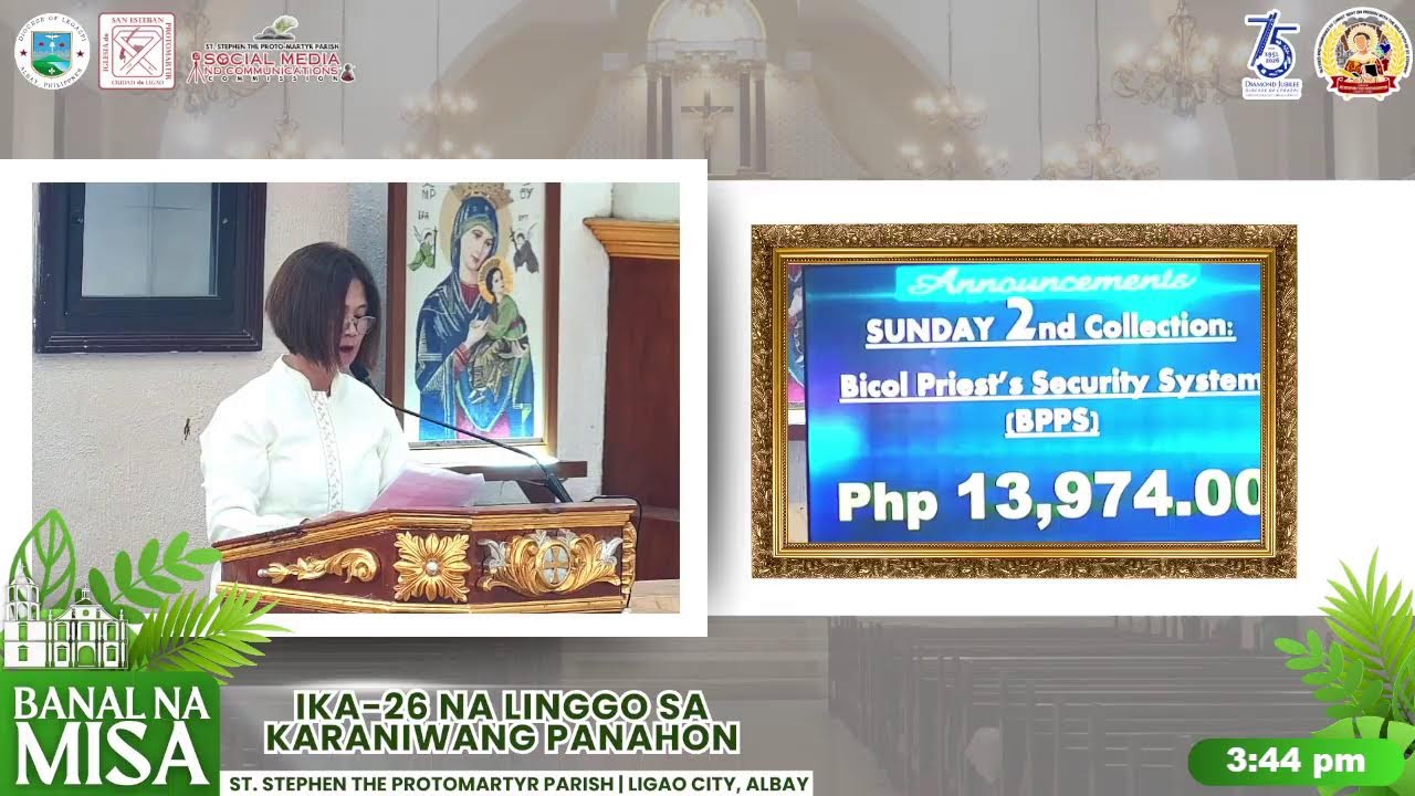 Banal na Misa | IKA-26 NA LINGGO SA KARANIWANG PANAHON