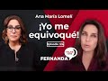 Me he sentido rebasada: Ana María Lomelí