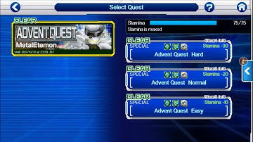 Digimon Links: Advent Quest MetalEtemon Hard Stage