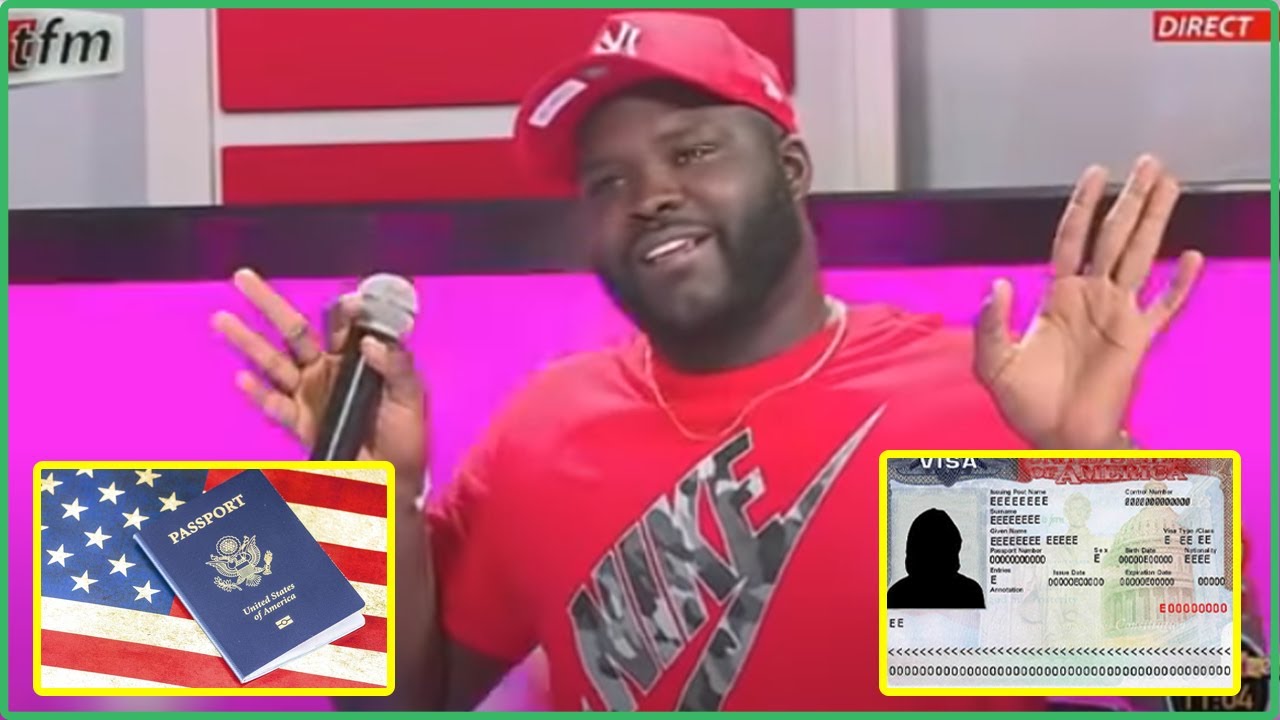 L'incroyable histoire de Boucher Ketchup avec son visa et passeport américain A Mourir de Rire  🤣😂