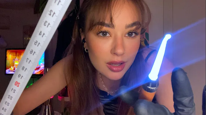 [ASMR] just a lil FAST face plastic surgery RP 🔪(scanning, measuring, scissors, gloves)