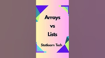 Arrays vs Lists in 60 Seconds  #dsa #coding #leetcodepython #python #education#java #coding