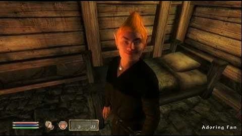 Oblivion Walkthrough w/ Sgtcbb part 9 - Adoring fan adores me to death