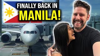 CAPE TOWN to MANILA - Flying home to the PHILIPPINES!
