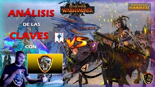 LAS CLAVES CON MARISKAL / Altos Elfos vs Elfos Oscuros/ Batalla RANKED Multijugador/ Inmortal Empire