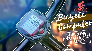 Bicycle Computer Unboxing | How to Setup & Install Bicycle Speedometer