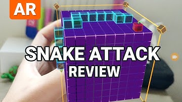Snake Attack Review - Holographic Snake Video Game for MERGE Cube